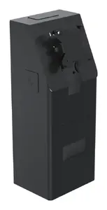 Kiosk set Digipos SpacePole Mini Kiosk Wall Mounted — metal, black, 206×169.5×525 mm