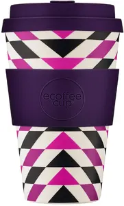 Atkārtoti lietojama ceļojumu krūze Ecoffee Cup Pattern 400 ml — Fancy Wang