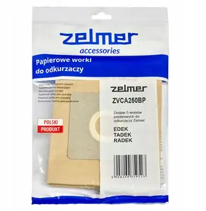 Papīra putekļu maisiņi Dumel ZVCA 250 BP, komplekts 5 gab.