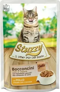 Влажный корм для кошек STUZZY bocconcini курица 85 г порция