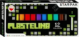 Modeling Clay Set STARPAK PLASTELINA 12 colors — single pack (MPN STK PLA131)
