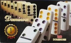 Magnetic Domino Set mega creative MC GRA DOMINO MAGN 19×11×3 – real pieces in presentation box