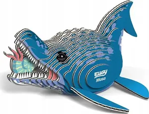 Puzzle 3D Fat Brain Toys Eugy Mozasaur dinosaur eco-friendly model, MPN 617825