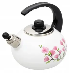 Non-electric Kettle No name ODEL-CZ-060-34, enamel Magnolia finish