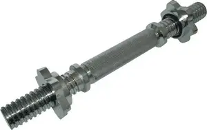 Dumbbell bar CorbySport AC76150 — straight single 370 mm, 25 mm sleeve diameter