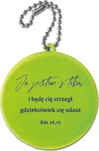 Светоотражающая подвеска Szaron «Ja jestem z Tobą» – светоотражатель, аксессуар безопасности