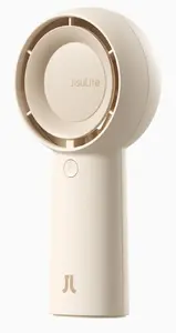 Portatīvais ventilators Jisulife Life5 Plus — brūns, 1 ventilators, 4000 mAh akumulators, 16 h darbība, 3 h uzlāde