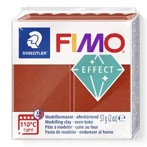 Polymer clay block Staedtler FIMO effect Metallic 8010 — 1 piece