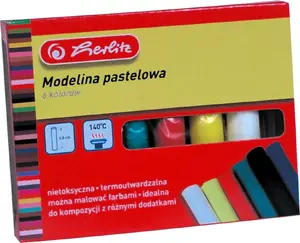 Набор пластилина HERLITZ Modelina pastelowe — HERLITZ (MPN: HERL1231)