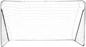 Футбольные ворота Master 300 x 205 x 120 см — размеры 300×205×120 см для улицы и зала