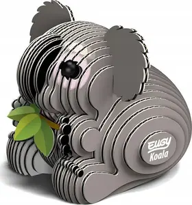 3D Puzzle Koala Eugy by Fat Brain Toys — Wooden Eco Puzzle Model