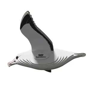 Сборная модель Fat Brain Toys Eugy Royal Albatross — бумажная/картонная фигурка животного, коллекционная