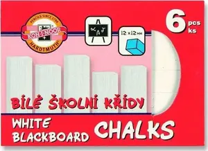 Chalk for Blackboards KOH-I-NOOR 6 pcs white (MPN 383020)