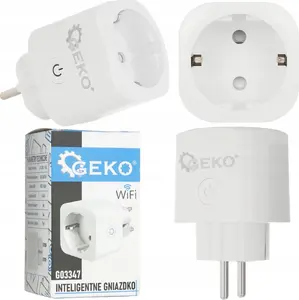 Smart WiFi Socket GEKO G03347 16A — single outlet remote control