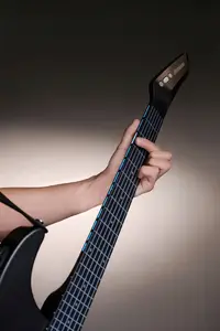 Electric MIDI Guitar Golden Guitar AG01 — multi-function digital instrument, white, LED, no-tune design