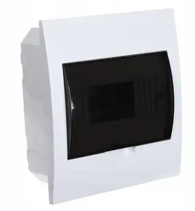Distribution board (flush-mounted) Schneider Electric EDB-8-FI — 8-module panel with residual current protection provision