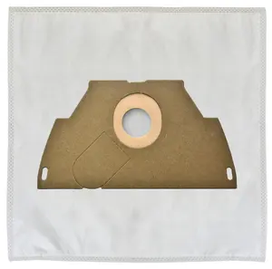 Dust bag for Invest IZ-E3S vacuum, polypropylene, white, pack 1, 4 filters
