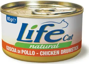 Wet cat food Life Pet Care LIFE CAT 85 g — Chicken drumstick, pouch