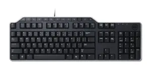 Keyboard Dell KB522 wired USB full-size QWERTZ German, black, 104 keys