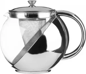 Teapot Dekoracja domu Axel Chrome 1100 ml - 1.1 L stainless finish