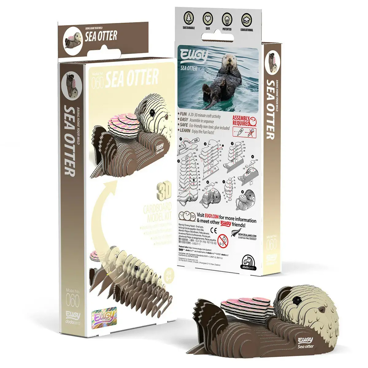 Eugy 060 Sea Otter modelis no Fat Brain Toys Photo 5