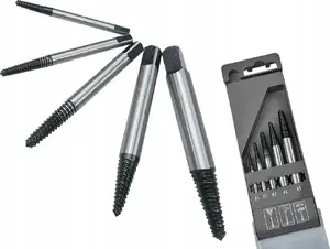 Abraboro repair kit for broken or seized screws AB58000005 — Abraboro screw extraction set