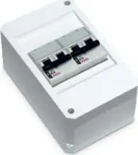 Surface-mounted distribution box Abex ROZDZIELNICA NATYNKOWA 141x87x67 mm IP30 S-4