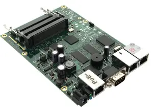 Маршрутизатор LP RB433 с CPU 300MHz, 64MB RAM, 3x LAN, 3x mPCI, RouterOS L4