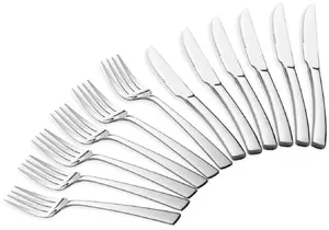 Cutlery Set 12 pcs for Steaks berlinger haus BH-3046 — stainless steel steak knives and forks