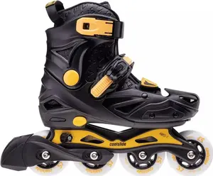 Recreational adjustable roller skates Cool Slide Actionel YR black size 33–36