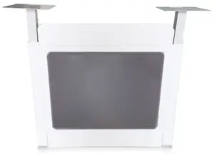 DJ booth towers corner table adapter DNA model for corner desk setup