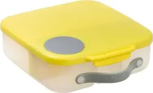 Ланчбокс B.Box Lemon Sherbet 3+ изолированный контейнер для детского обеда с отделениями