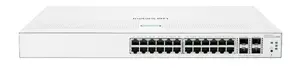 Managed HPE Aruba Instant On 1930 24-port Gigabit Switch with 4 SFP+ (Rack 1U, L2/L3/L4, 128 Gbit/s)