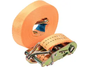 Tie-down strap TOYA VOREL 82404, pack of 2, fastening strap for cargo securing