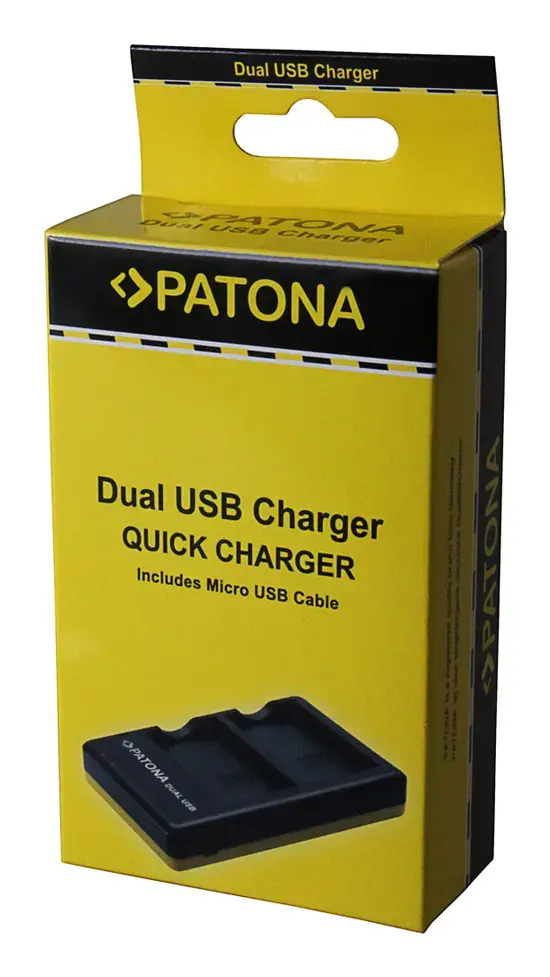 PATONA 1947 indoor battery charger for Nikon EN-EL20 Photo 3