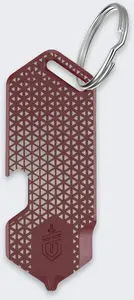 Мультитул 3m peltor Gerber Shard DT HEX DRAB Red — компактный брелок с ломиком, HEX-отвертками и сменными насадками