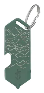 Key chain Gerber 1074006 — green key ring/case, width 63.5 mm, weight 28 g