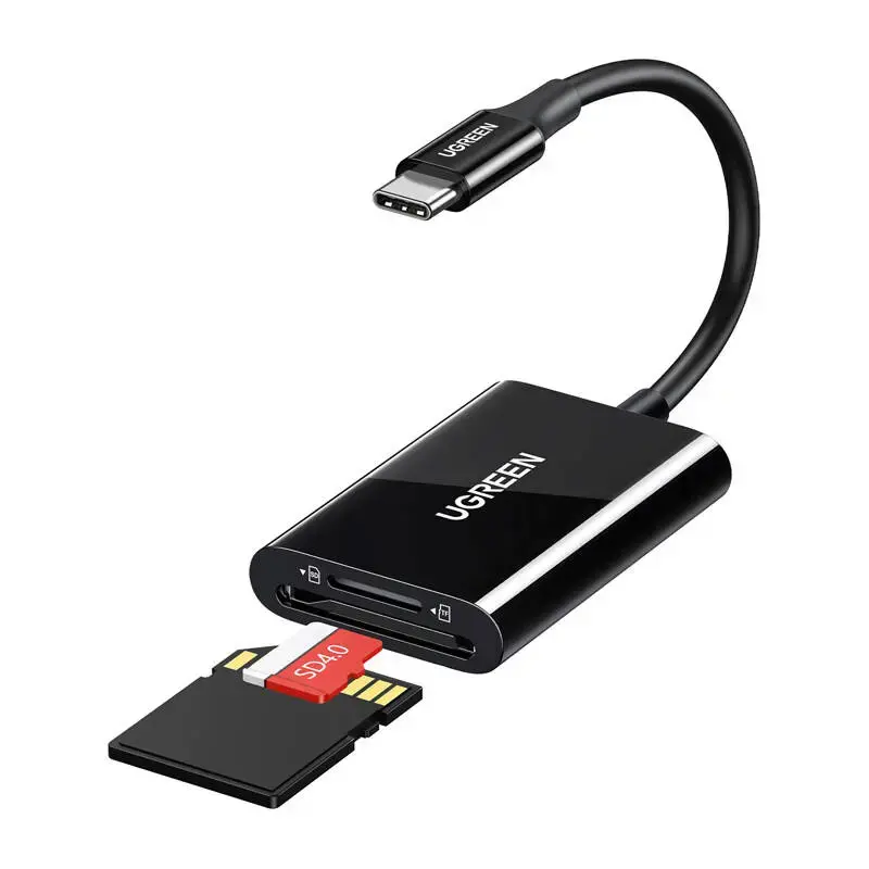 Atmiņas karšu lasītājs UGREEN CM265 — USB 3.2 Gen 1 Type-C Photo 2