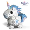 3D puzle Fat Brain Toys Eugy Unicorn Sky — 28 detaļas Photo 2