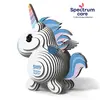 3D puzle Fat Brain Toys Eugy Unicorn Sky — 28 detaļas Photo 4