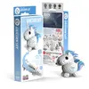 3D puzle Fat Brain Toys Eugy Unicorn Sky — 28 detaļas Photo 5