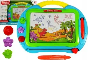 Доска для рисования с печатями LEANToys Znikopis Turkusowy (MPN 4281)