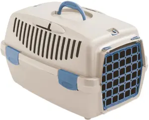 Pet carrier ZOLUX Gulliver 1 beige — plastic door, 48×32×31 cm