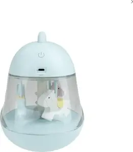 Nakts lampa LED RGB zila — Plexido Pozytywka (modelis 5905036207766)