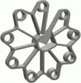 Plastic Spot Washer UN Padix 25/4-12 Ring – puncture/fastening pad