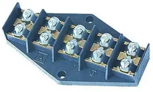 Ring Terminal Junction ELEKTROPLAST 0963-00 5×10 mm², black
