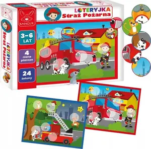 Kangur Loteryjka Straż Pożarna board game by Kangur