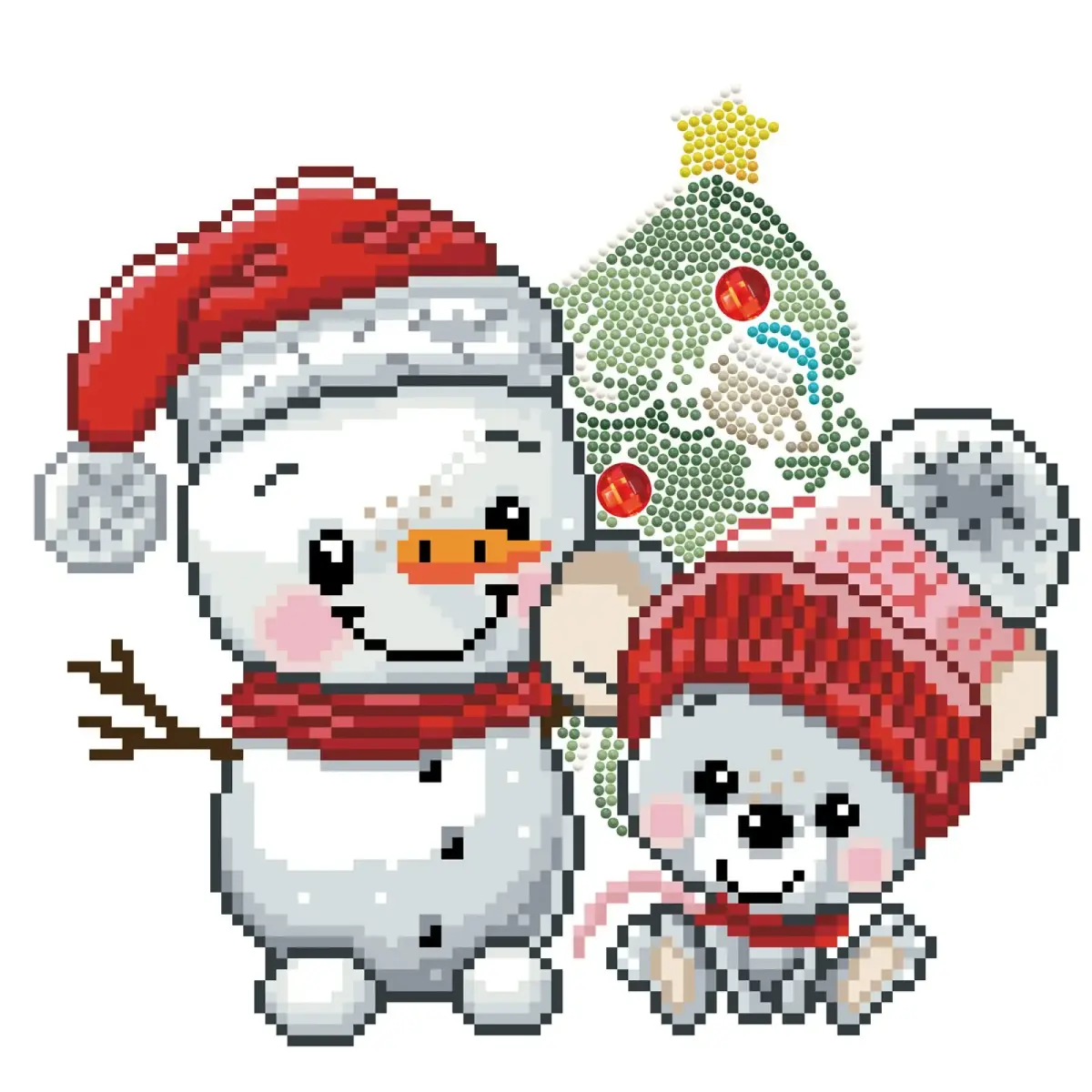 Diamond Dotz Baby Christmas набор для алмазной вышивки Photo 2