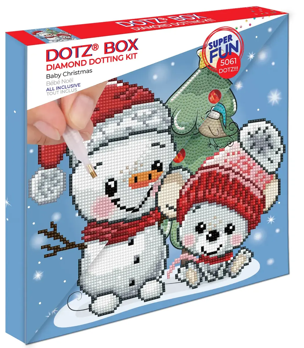 Diamond Dotz Baby Christmas набор для алмазной вышивки Photo 3