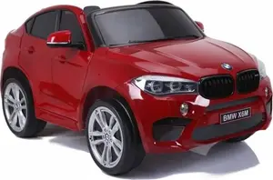 Электромобиль на аккумуляторе LEAN Sport BMW X6M — красный лак